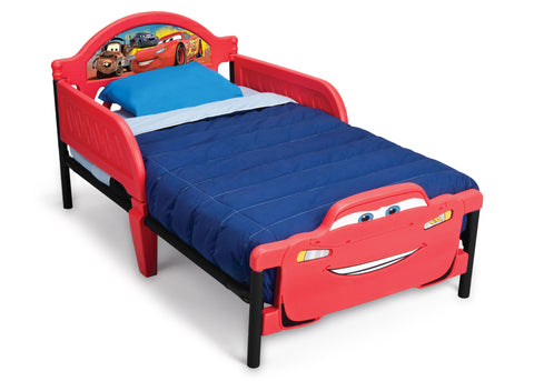 Cars 3D Footboard Toddler Bed
