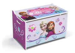 Delta Children Frozen Wooden Toy Box, Right View a1a