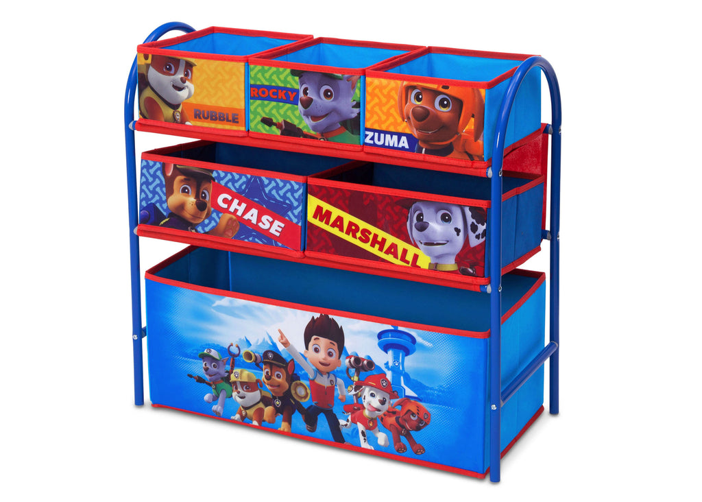 Delta Children PAW Patrol Metal Frame Toy Organizer Right Angle a1a