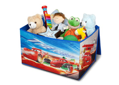 Delta Children Cars Fabric Toy Box, Left View Props Style 1 a2a